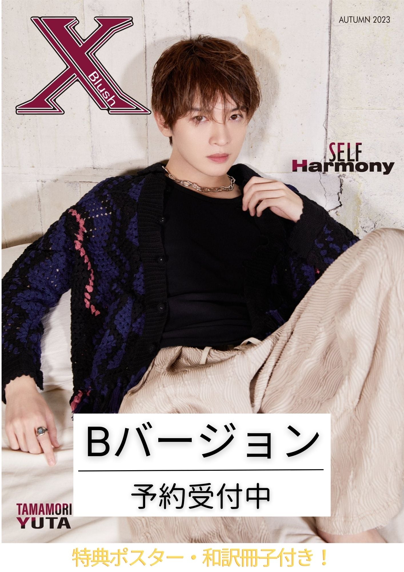 Xblush Magazine 2023年AUTUMN 玉森裕太 新作多数 - 女性情報誌