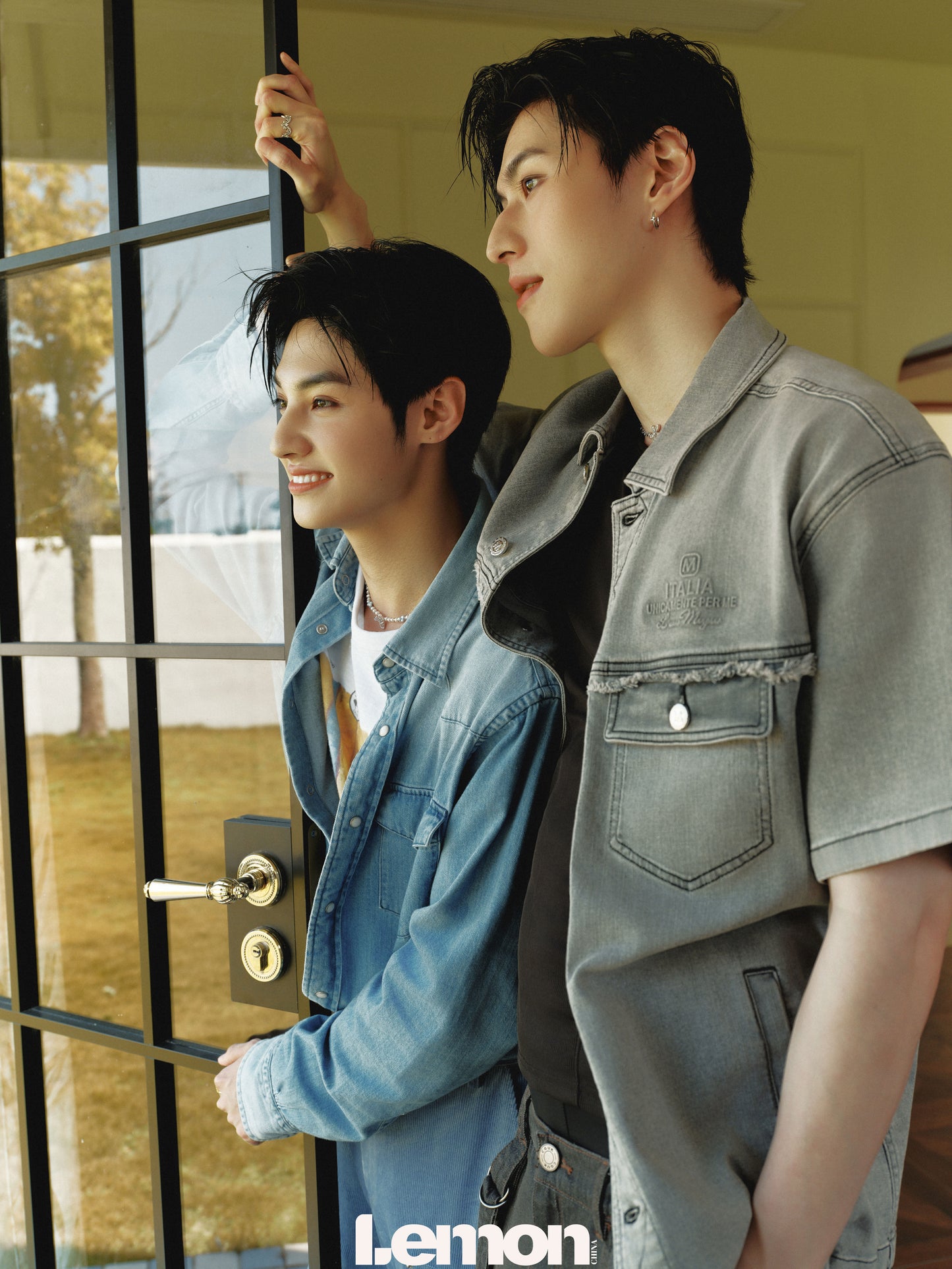 予約開始!【中国雑誌】LEMON 2025/10 A.Ver GUNO(王君豪/BUGVEL)&Chance(成晞) 公式カード3枚