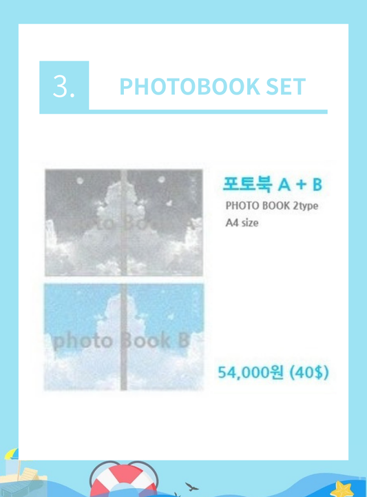 3. フォトブックセット（A + B）