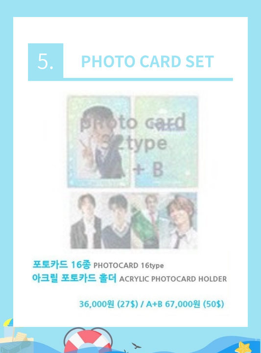 5. フォトカードセット（A / B）