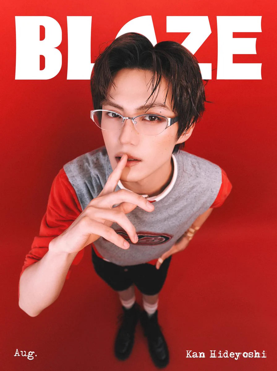 【中国雑誌】BLAZE Magazine 2026/8 D.ver 三冊セット（簡秀吉、公式カード枚）