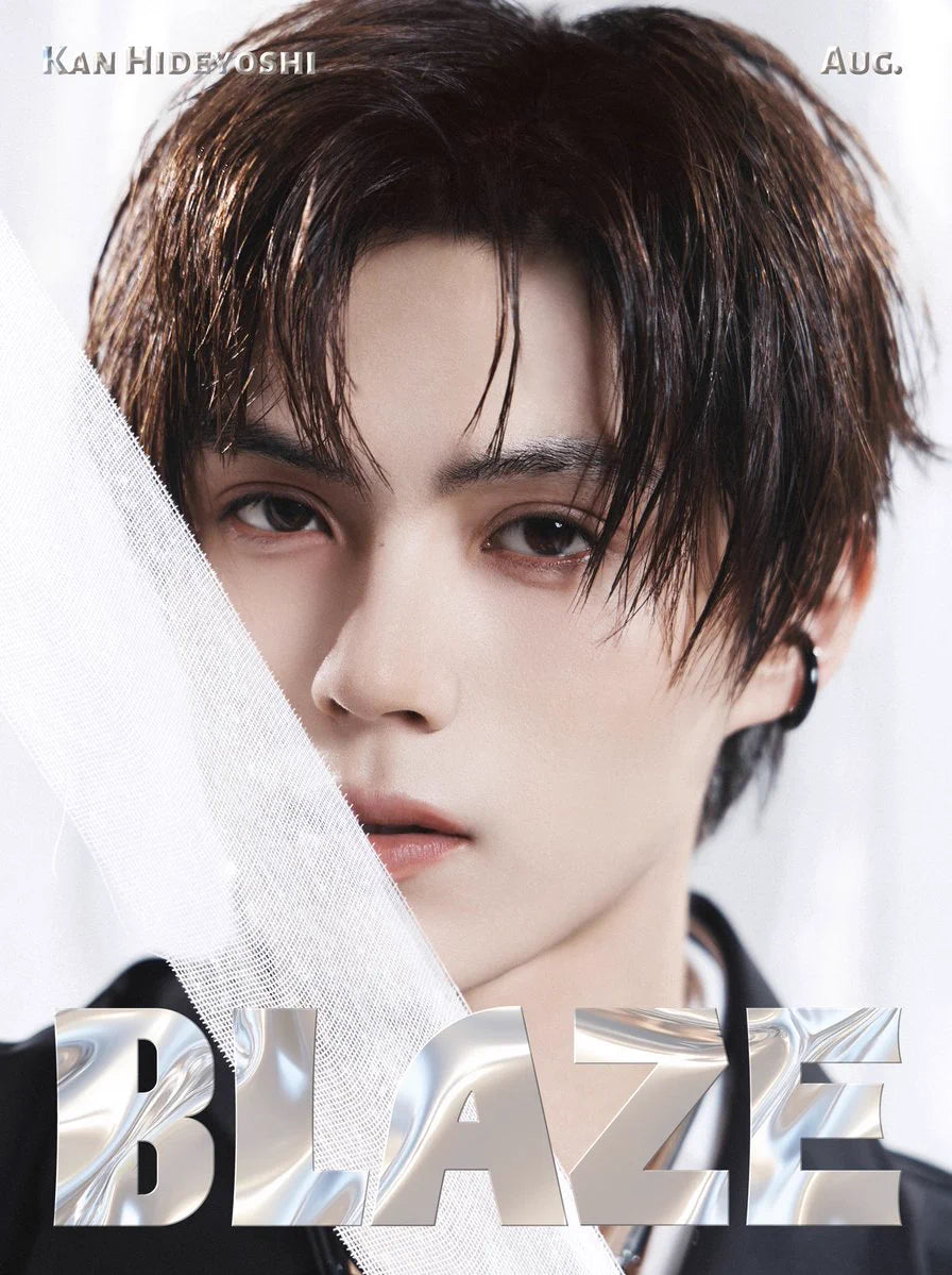 【中国雑誌】BLAZE Magazine 2026/8 D.ver 三冊セット（簡秀吉、公式カード枚）