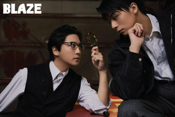 【中国雑誌】BLAZE Magazine 2026/10 D.ver 三冊セット（渡部秀＆齋藤璃佑、公式カード32枚）