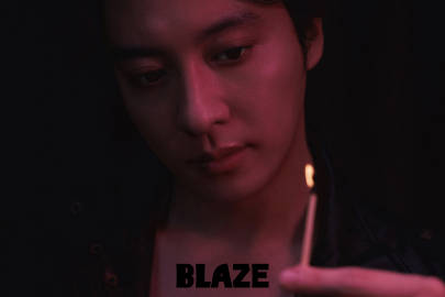 【中国雑誌】BLAZE Magazine 2026/10 D.ver 三冊セット（渡部秀＆齋藤璃佑、公式カード32枚）