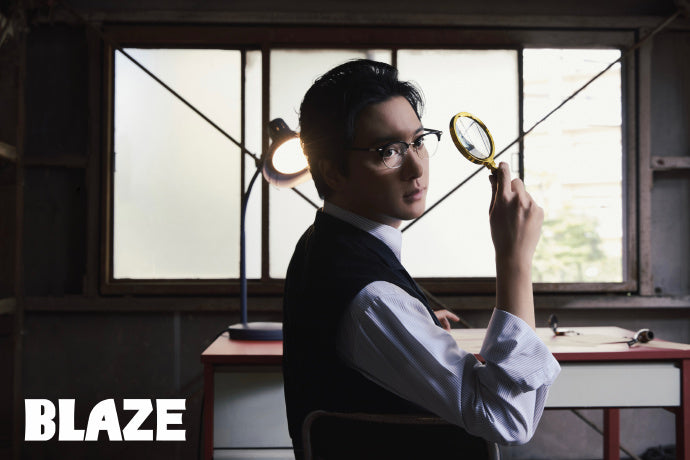 【中国雑誌】BLAZE Magazine 2026/10 D.ver 三冊セット（渡部秀＆齋藤璃佑、公式カード32枚）