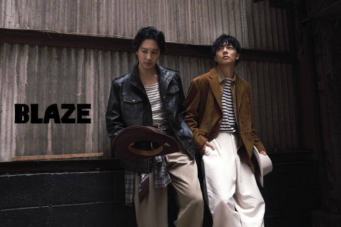 【中国雑誌】BLAZE Magazine 2026/10 D.ver 三冊セット（渡部秀＆齋藤璃佑、公式カード32枚）