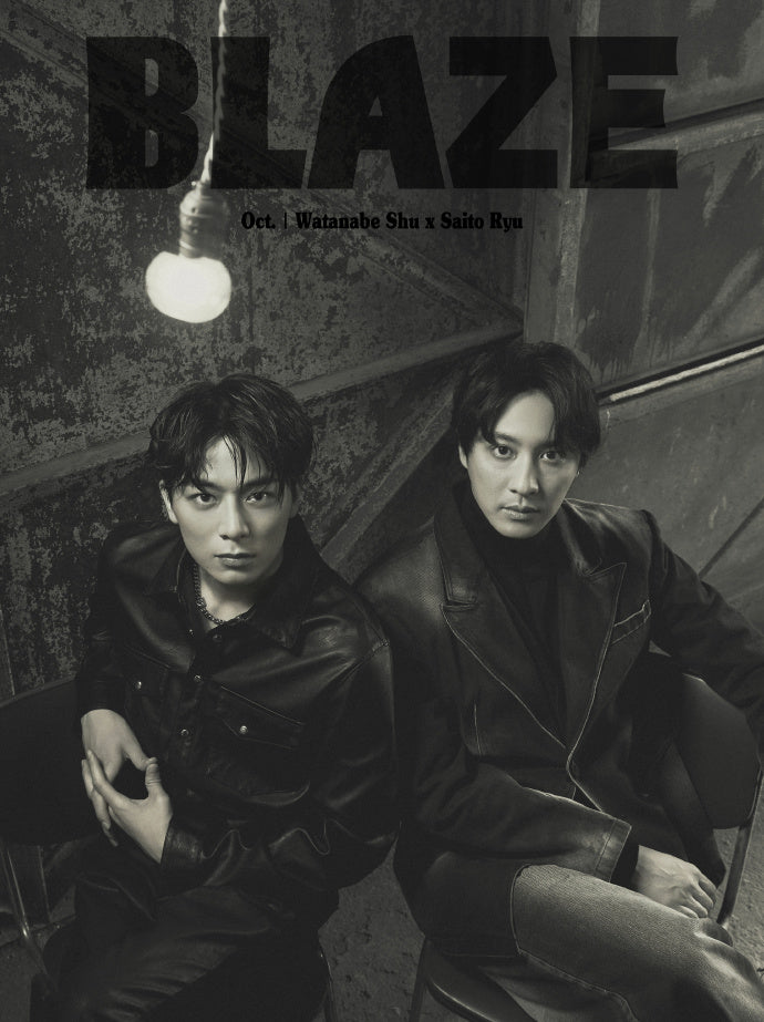 【中国雑誌】BLAZE Magazine 2026/10 D.ver 三冊セット（渡部秀＆齋藤璃佑、公式カード32枚）