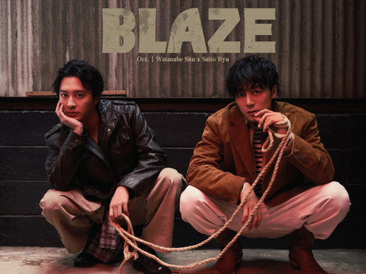 【中国雑誌】BLAZE Magazine 2026/10 C.ver（渡部秀＆齋藤璃佑、公式カード7枚）