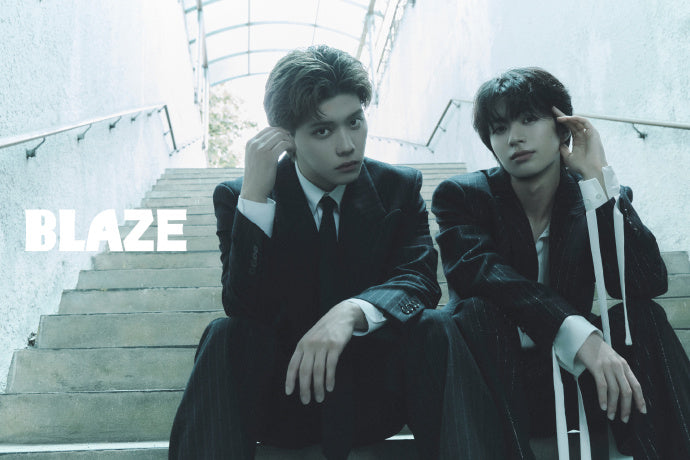 【中国雑誌】BLAZE Magazine 2026/6 D.ver３冊セット（南雲奨馬＆濱屋拓斗、公式カード全28枚）